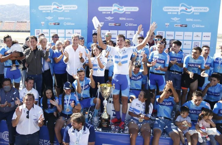 San Juan ganó el argentino de ciclismo