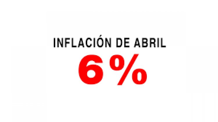 La inflación de abril fue de 6% y llegó al 58% en los últimos 12 meses