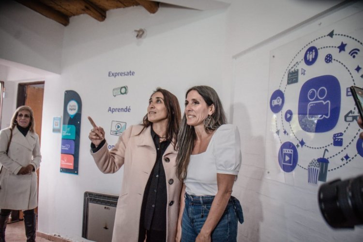Romina Rosas inauguró el segundo punto digital para Caucete
