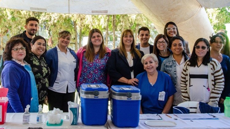 Venerando recorrió el operativo de abordaje social y de salud en Rivadavia
