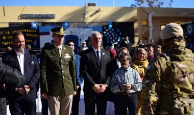Sarmiento festejo el 9 de Julio con un desfile Cívico Militar