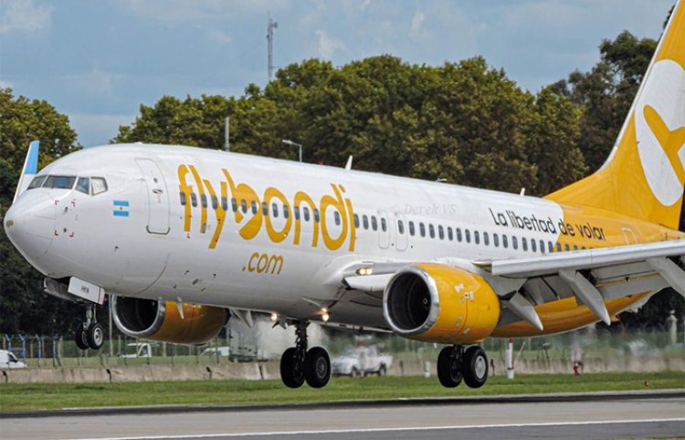 Flybondi profundiza su crisis opera solo con dos aviones