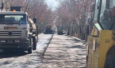 La Ciudad avanza con el “Plan 50 Cuadras” y este lunes habrá corte en calle Sarmiento