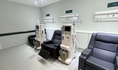 La remodelación del Servicio de Hemodiálisis del Hospital Marcial Quiroga entra en su etapa final