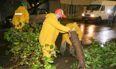 Capital en guardia por la tormenta