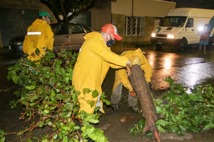 Capital en guardia por la tormenta