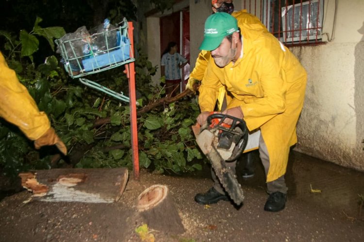 Capital en guardia por la tormenta