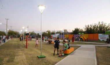   El Barrio Talacasto luce su nueva plaza