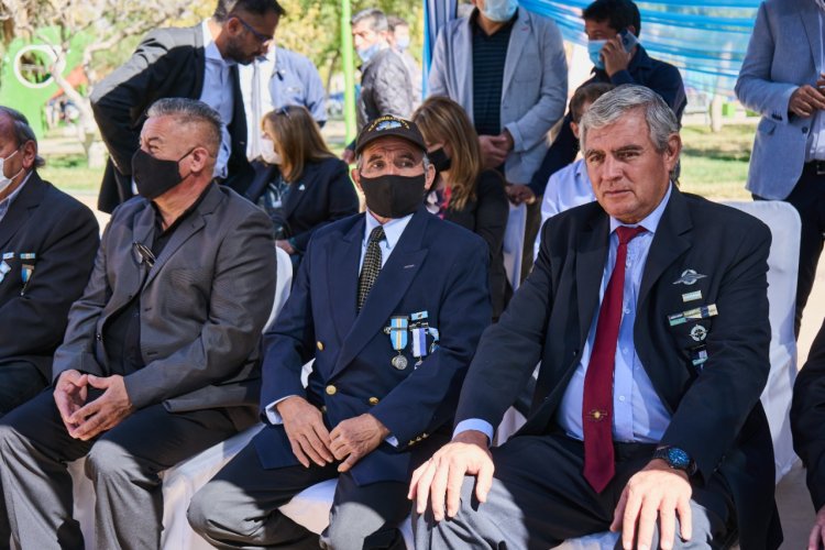 Pocito homenajeó a Veteranos y Caídos en la Guerra de Malvinas