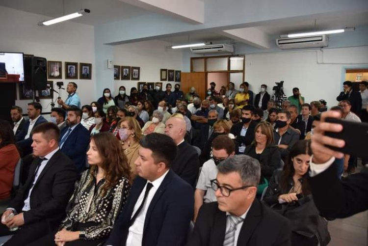 Mario Martín dio inicio a las  Sesiones en Sarmiento