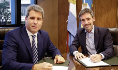 Uñac firmo convenios con el Consejo Federal de Inversiones