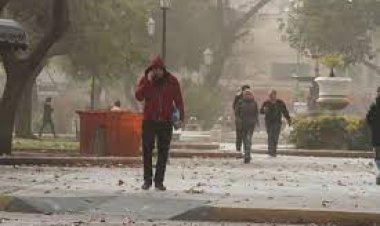 Se advierten fuertes vientos para mañana viernes