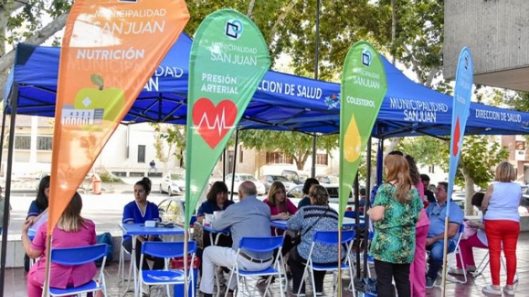 Campamento sanitario en Capital centro