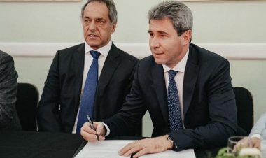 Uñac y Scioli firmaron un acta de $500 millones para microcréditos