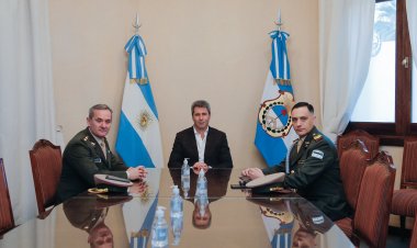 Se reunió con el jefe de la X Agrupación San Juan de Gendarmería