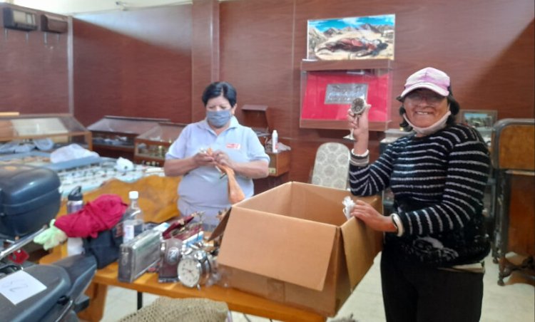 Difunta Correa: por primera vez, los visitantes pueden recorrer los depósitos de donaciones