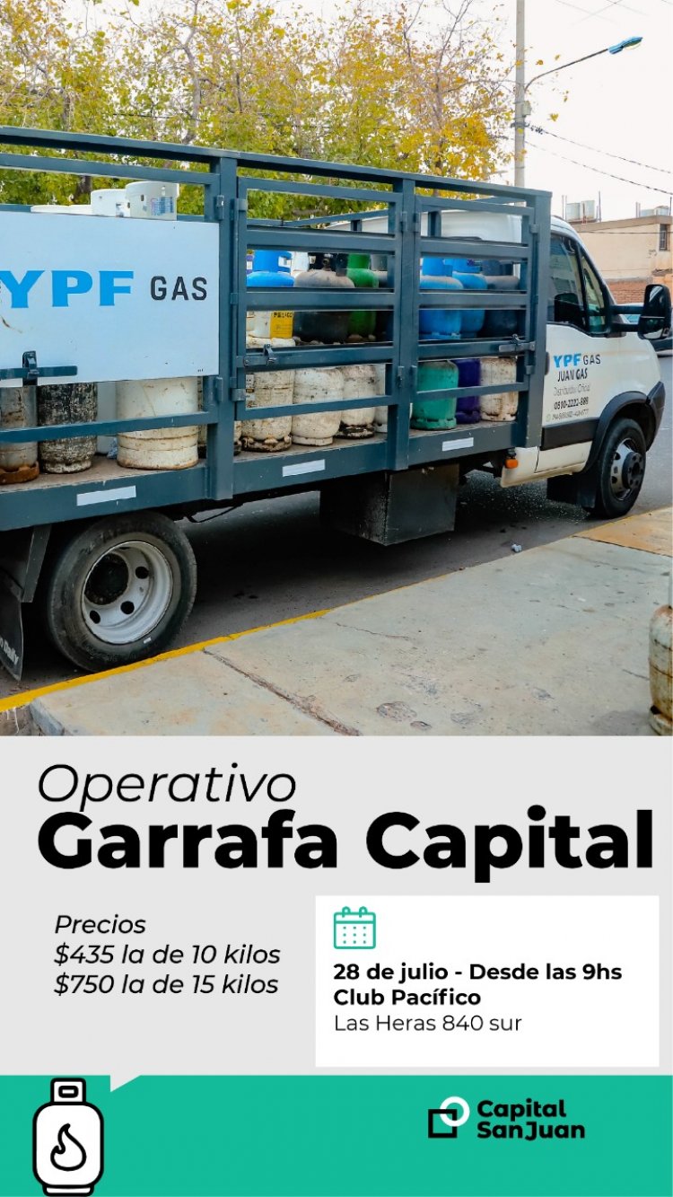 Capital:  dónde podés cargar la garrafa barata antes de que termine julio