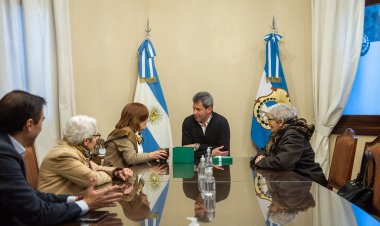 Uñac recibió a dirigentes de la obra social de amas de casa del país