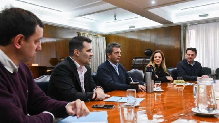 Primera reunión entre Sergio Massa y la nueva secretaria de Energía