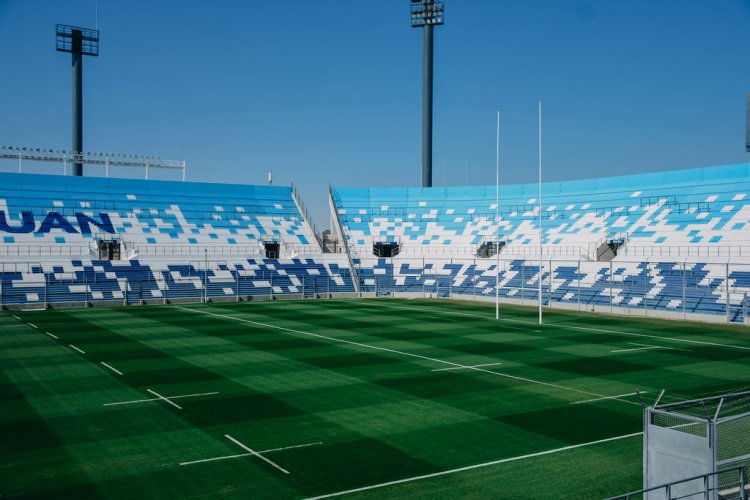 Ponen a punto el Estadio del Bicentenario para el partido de Los Pumas