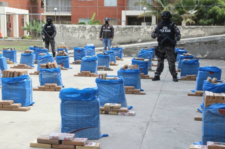 Ecuador es el tercer país con mayor número de incautaciones de droga