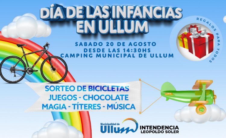 Ullum celebra el Día de las Infancias a lo grande