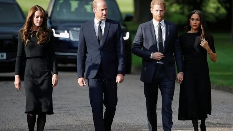 El duelo ha unido nuevamente a los príncipes William y Harry