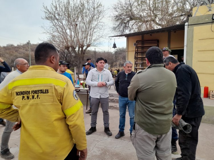 Valle Fértil: el fuego afecto 5000 hectáreas