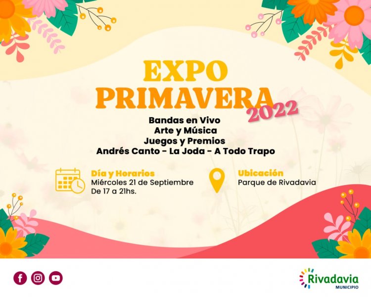 En Rivadavia recibimos juntos la primavera