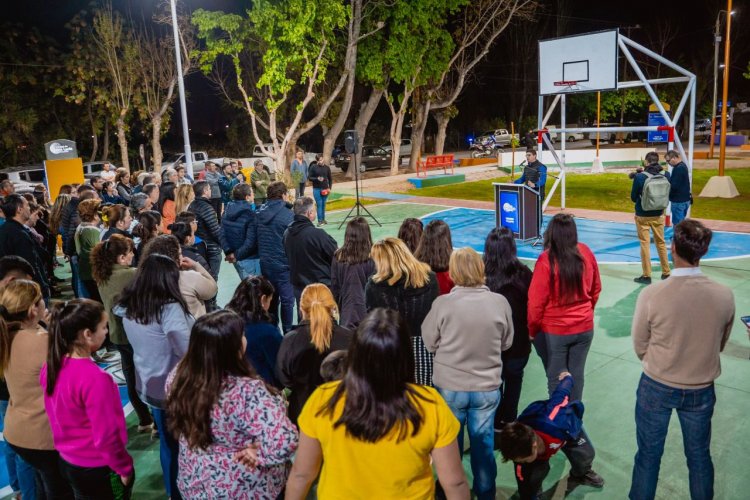 Nuevo polideportivo en el barrio Gendarme Argentino