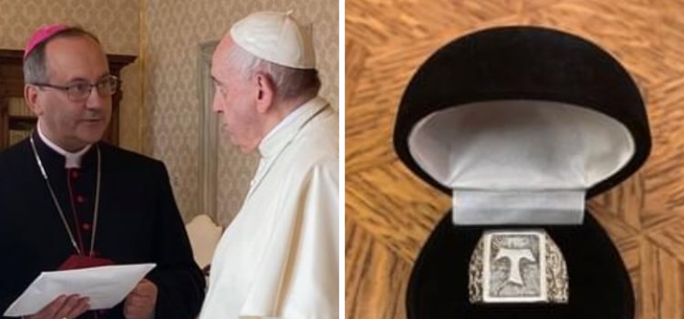 Obispo franciscano SUBASTÓ su anillo para salvar una vida