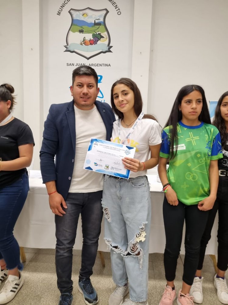 Sarmiento orgulloso por los logros deportivos de sus jóvenes
