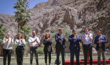 Con el Ministro de Pedro se firmó el acta de inicio de obra del Túnel de Zonda