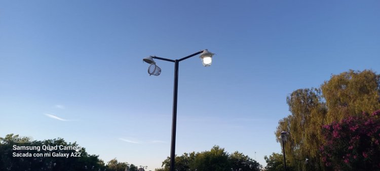 Por actos vandálicos Rivadavia tuvo que reponer 160 luminarias