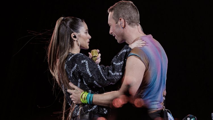 Coldplay tuvo a Tini como invitada sorpresa