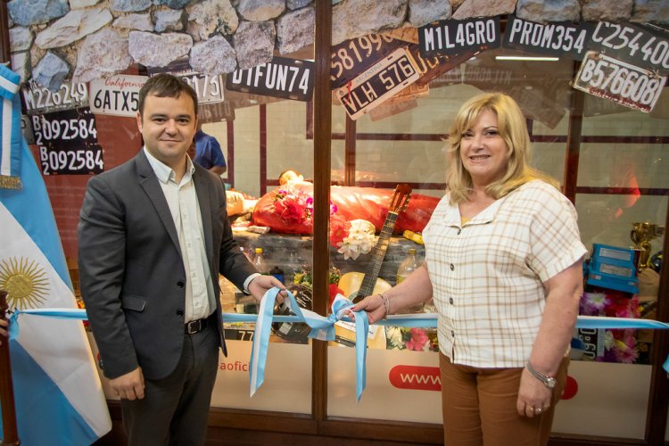 Inauguran muestra de la Difunta Correa en Buenos Aires