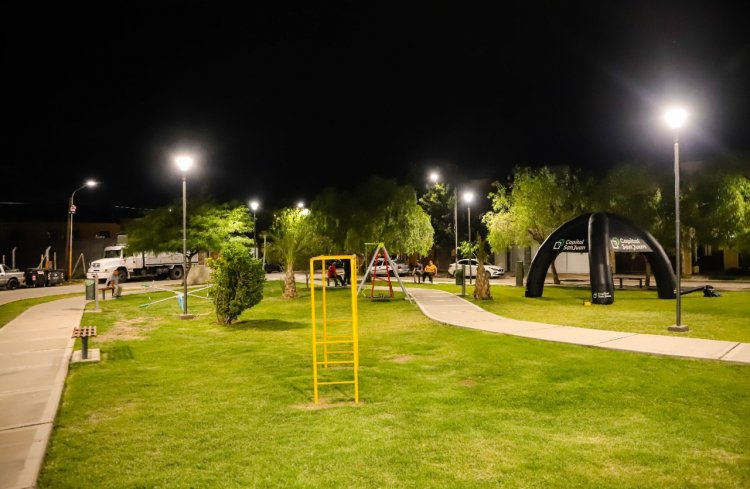 Nueva plaza para el  B° Los Tilos