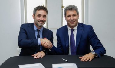 Uñac firmó convenios con el Consejo Federal de Inversiones