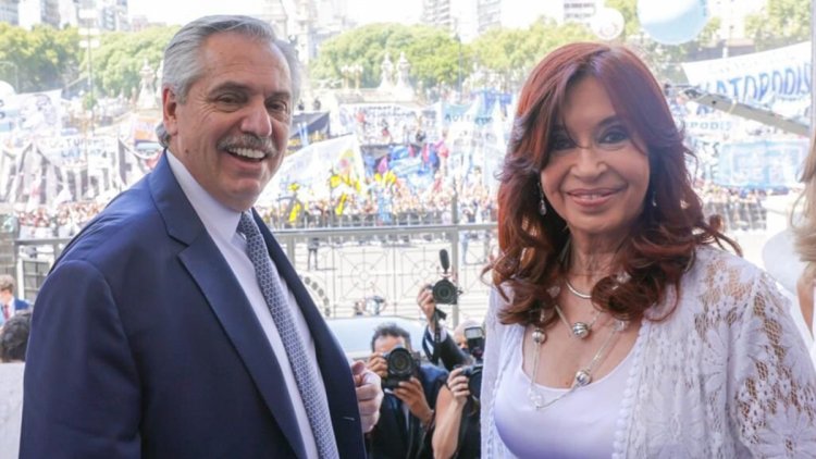 El Presidente  valoró el "coraje" de Cristina Fernández