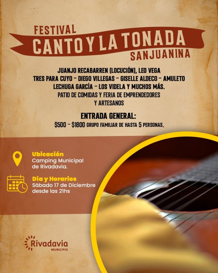 Fiesta del Canto y la Tonada en Rivadavia