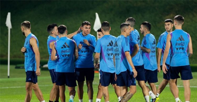 Argentina se entrena a puertas cerradas