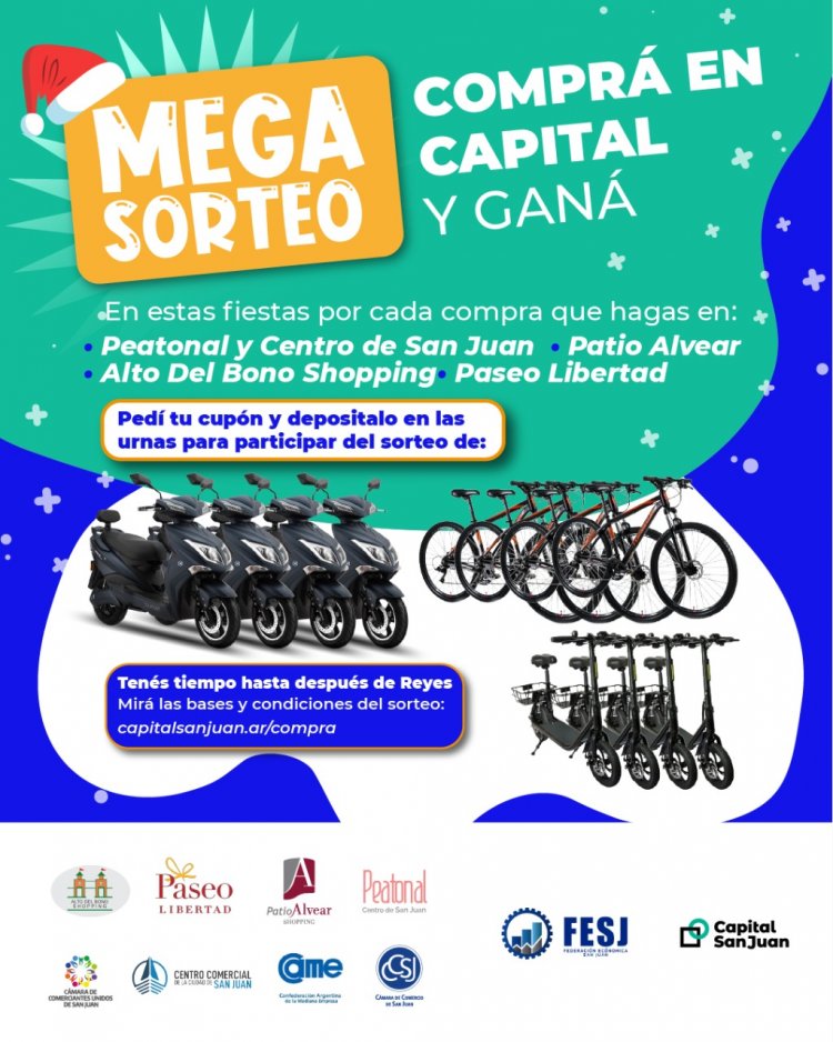 Comprá en Capital y ganá importantes premios