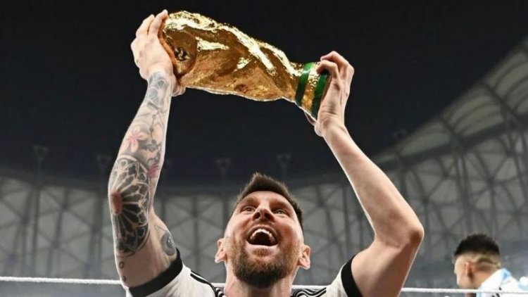 Messi marcó un nuevo récord,  en Instagram