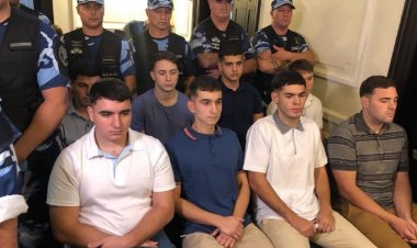 Báez Sosa: los ocho acusados a cara descubierta