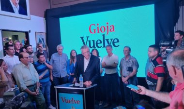 Gioja lanzó su candidatura a Gobernador