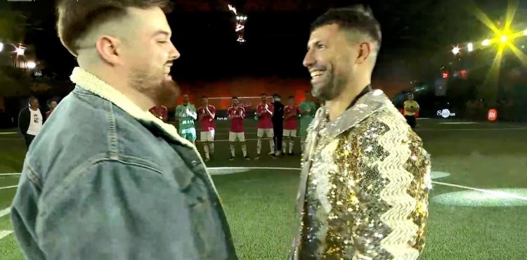 La emotiva carta de la mamá del Kun Agüero tras la vuelta al fútbol de su hijo en la Kings League