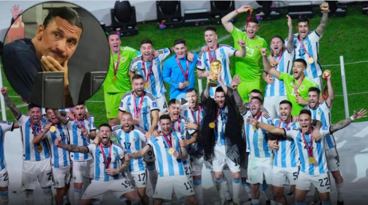 Explosiva crítica de Ibrahimovic contra la selección argentina tras el Mundial: “Se portaron mal, no van a ganar nada más”