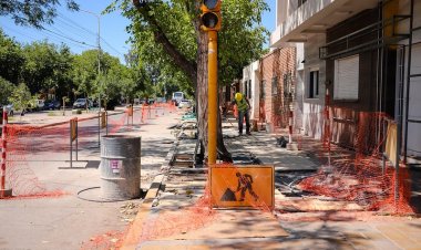 Avanza el programa de reparación de veredas del microcentro