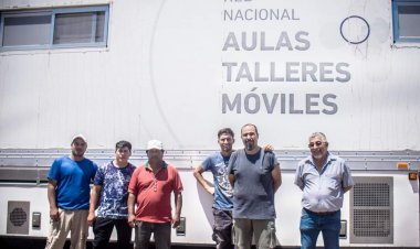 Bermejo es parte de la red de las aulas talleres móviles