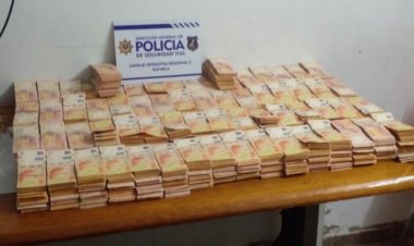 Viajaban con $27 millones y fueron detenidos